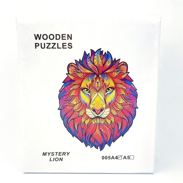 Mystery Lion Wooden Puzzle