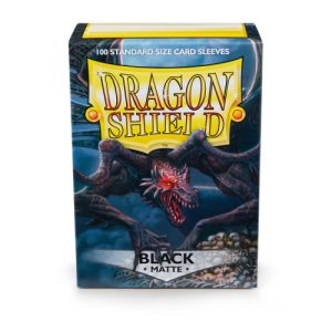 Protectores Dragon Shield Standard Black Matte 100