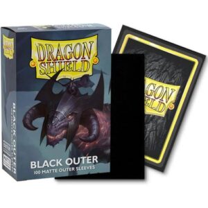 Protectores Dragon Shield - Outer Sleeves - Matte Black